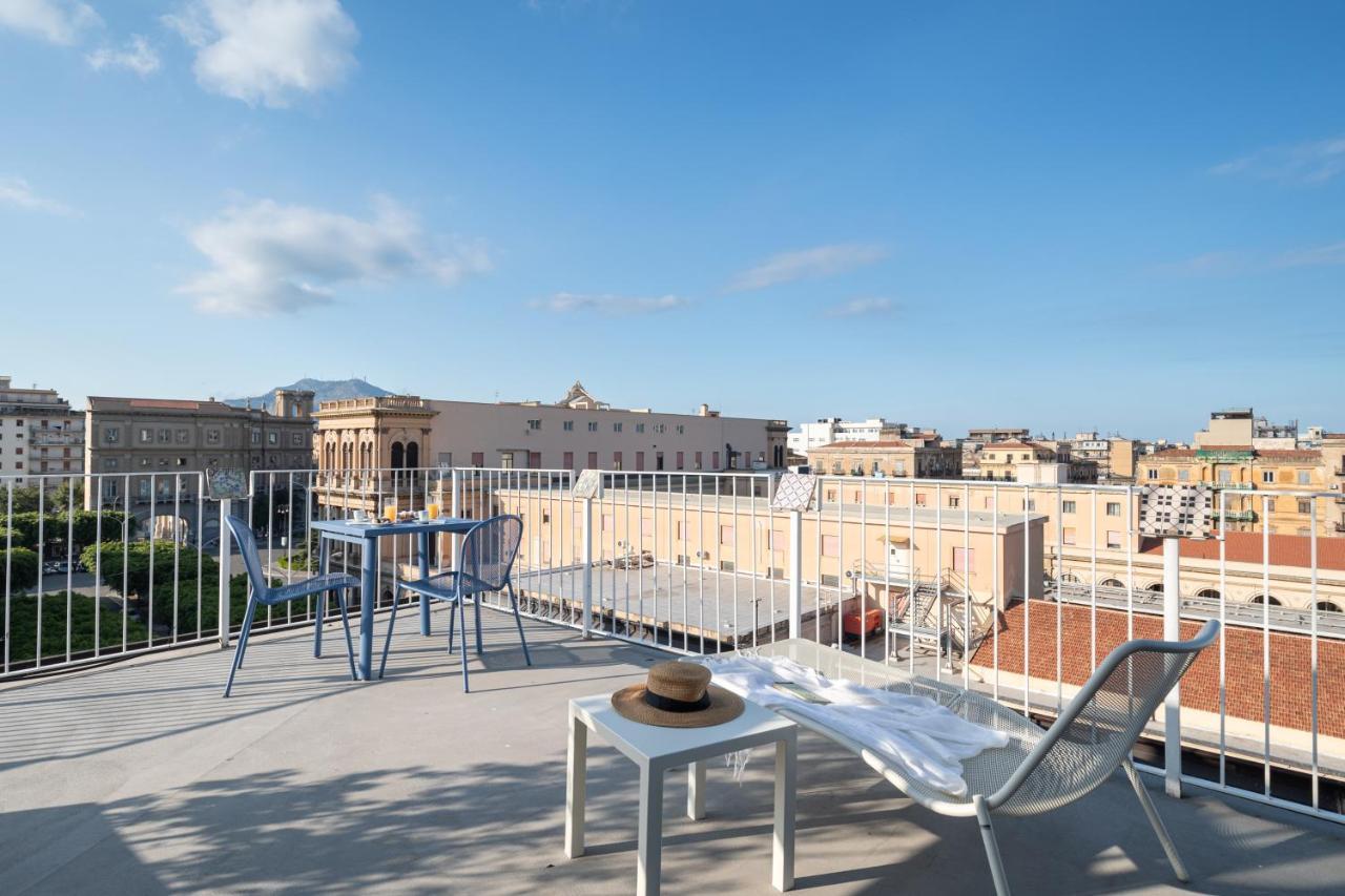 Attico 37 - Comfort Room Con Terrazza Privata Palermo Kültér fotó